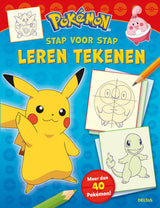 Pokemon pokémon - stap voor stap leren tekenen hobbyboek