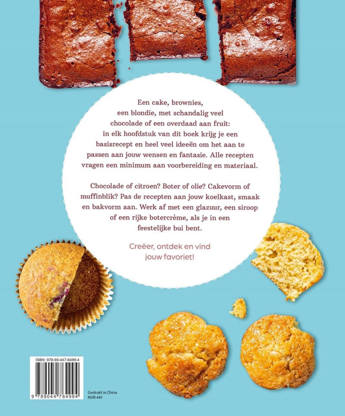 Deltas lekker zelfgebakken cakes, muffins brownies