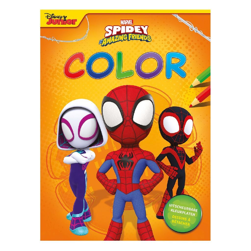 Marvel Spidey og hans fantastiske venner Colorbook