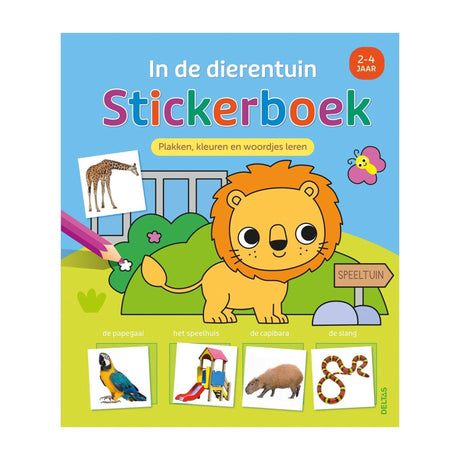 Deltas in de dierentuin stickerboek