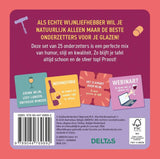 Deltas it's wine o'clock! - 25 onderzetters