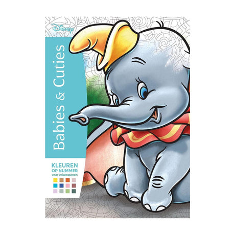 Deltas babies cuties - kleuren op nummer