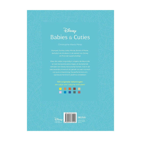 Deltas babies cuties - kleuren op nummer