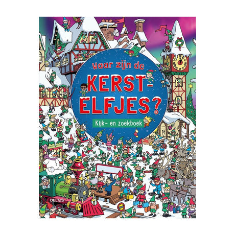 Deltas waar zijn de kerstelfjes? kijk- en zoekboek
