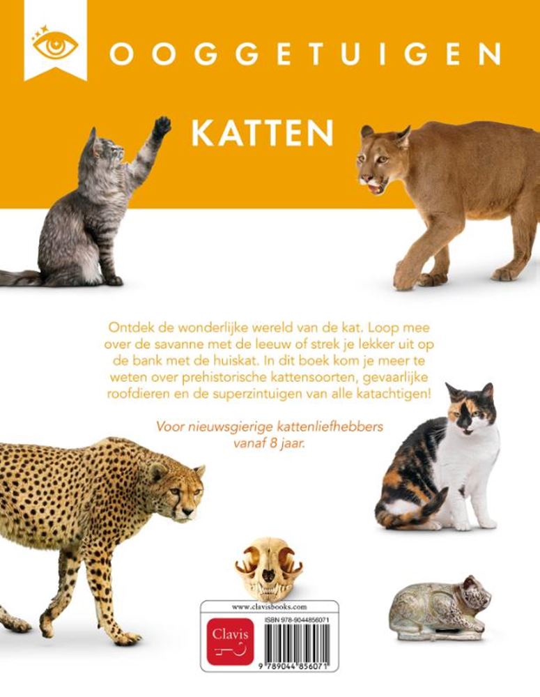 Ooggetuigen: katten. 8+ | 2 stuks