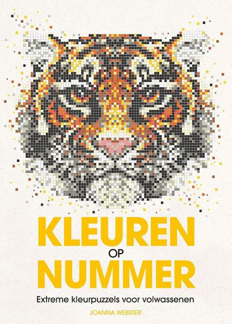 Uitgeverij mus kleuren op nummer voor volwassenen