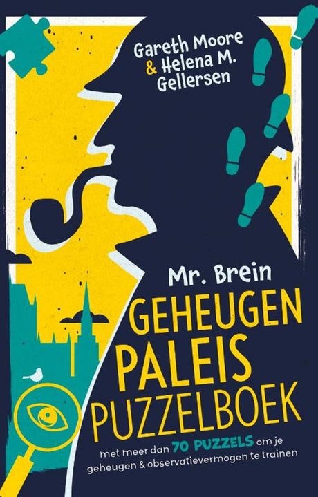 Uitgeverij mus mr. brein geheugenpaleispuzzelboek - logische puzzel - geheugen