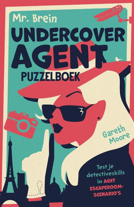 Mus creatiefuitgeverij mus mr. brein undercoveragent puzzelboek. | 2 stuks