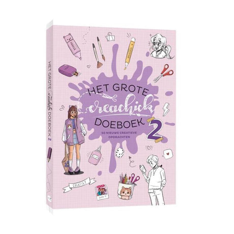 Kluitman het grote creachick doeboek ll-50 nieuwe creatieve opdrachten