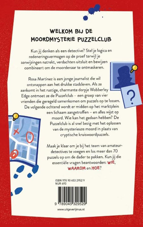 Mus de moordmysterie puzzelclub 1: dood in h | 2 stuks