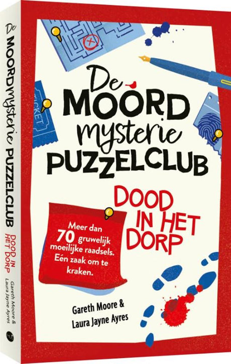 Mus de moordmysterie puzzelclub 1: dood in h | 2 stuks