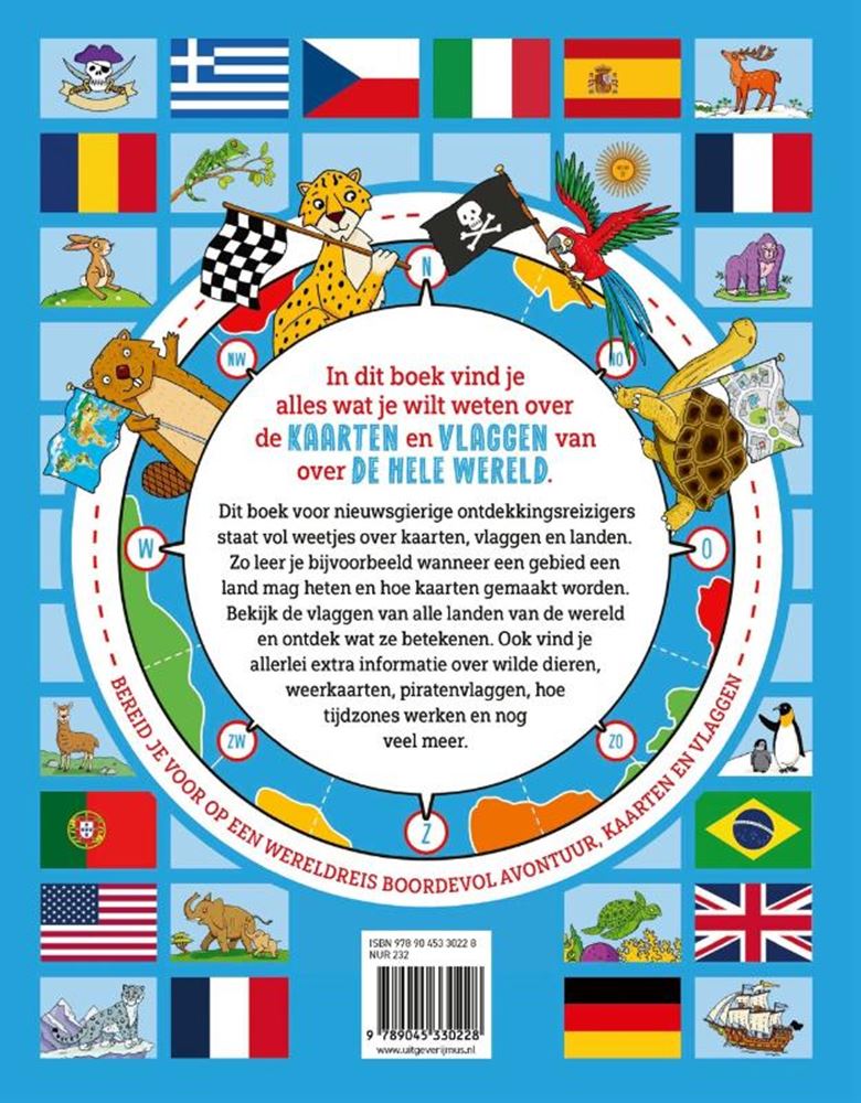Het kaarten- en vlaggenboek 6+