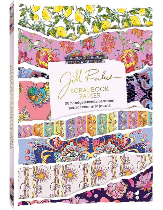 Jill rocket: scrapbookpapier volwassene | 2 stuks