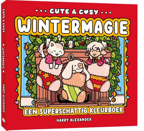 Uitgeverij mus kleurboek: cute cosy wintermagie