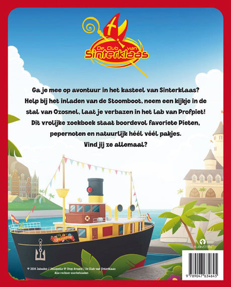 Het grote zoekboek van sinterklaas 4+