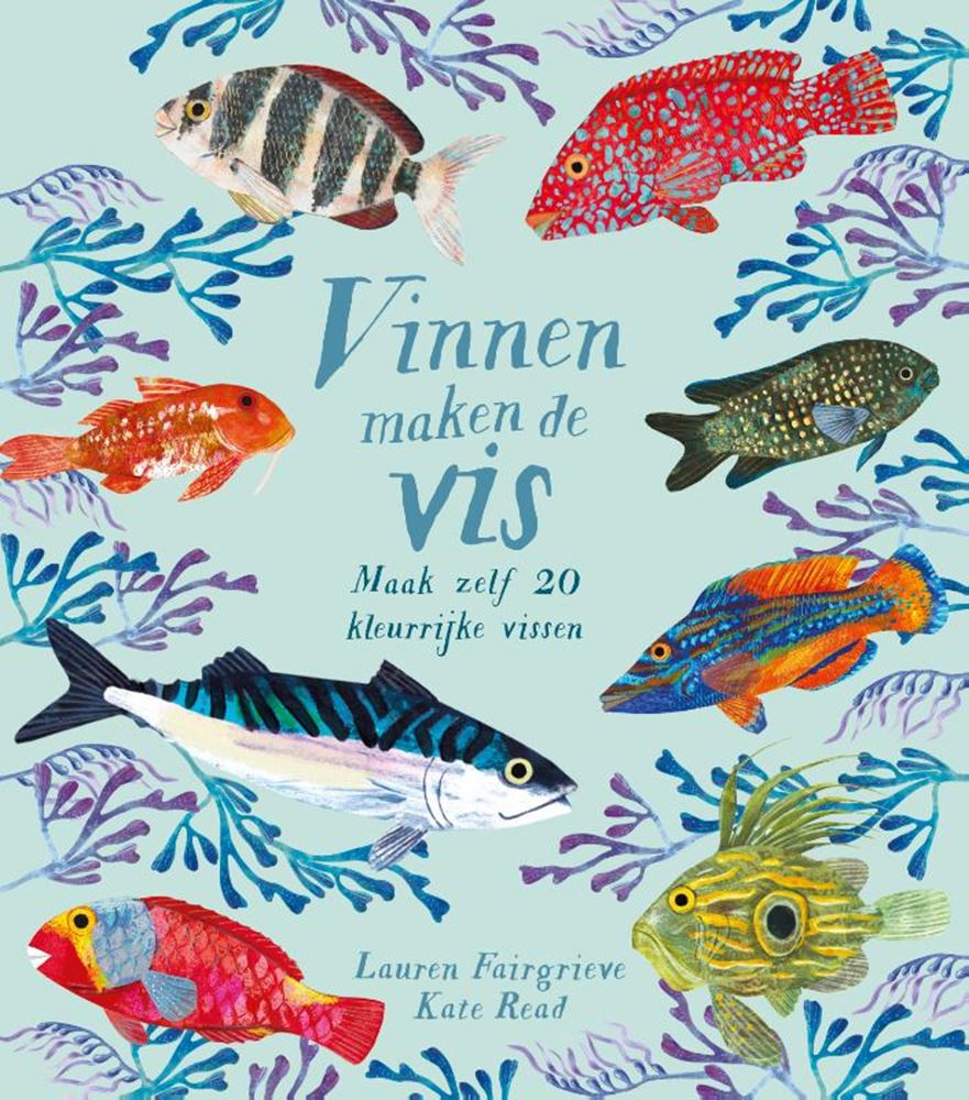 Kartonboek: vinnen maken de vis. 5+ | 2 stuks