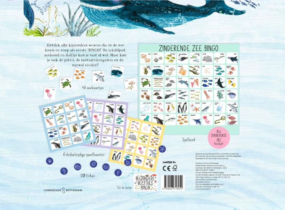 Zinderende zee bingo 6+