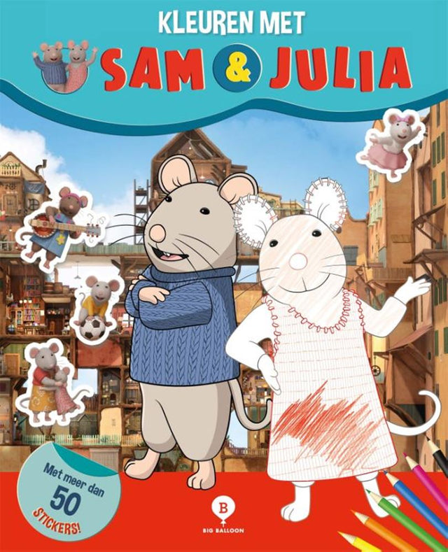 Kleuren met sam julia 3+