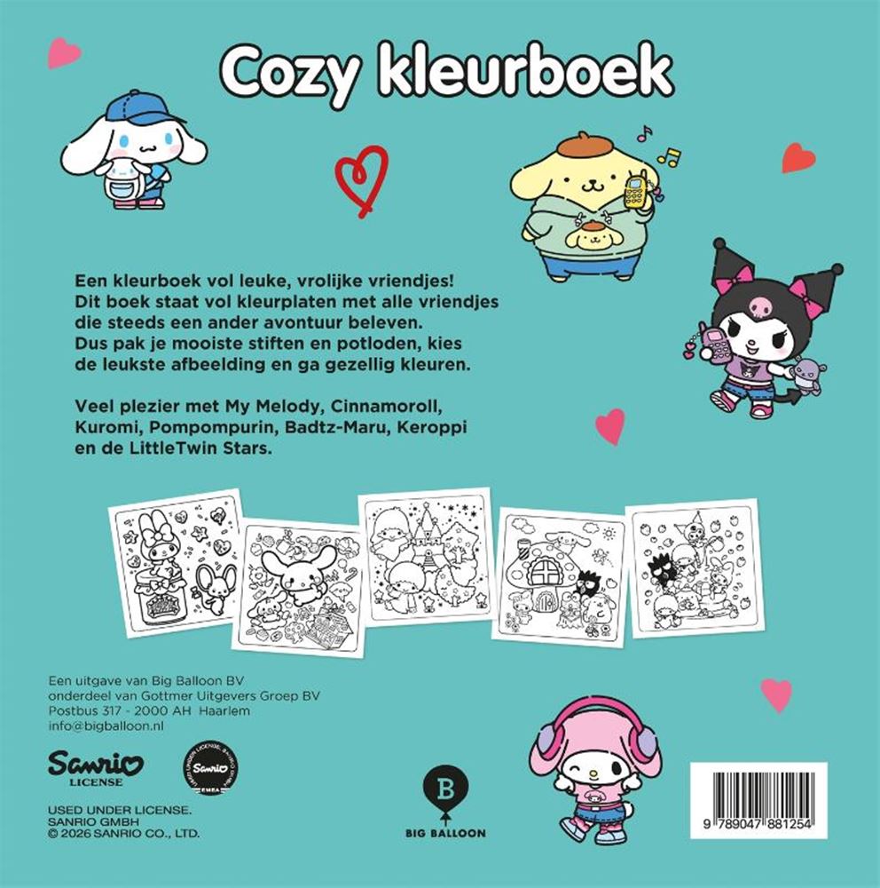 Cozy kleurboek 2+