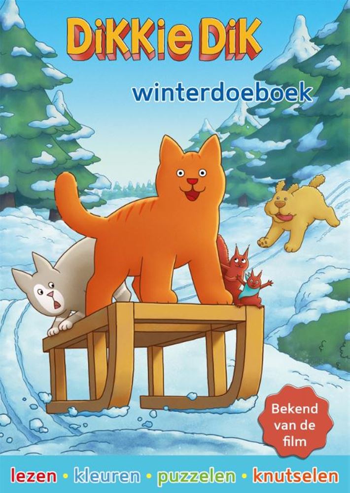 Dikkie dik winterdoeboek 3+ | 2 stuks