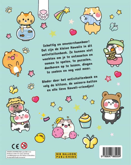 Kawaii kittens friends activiteitenboe