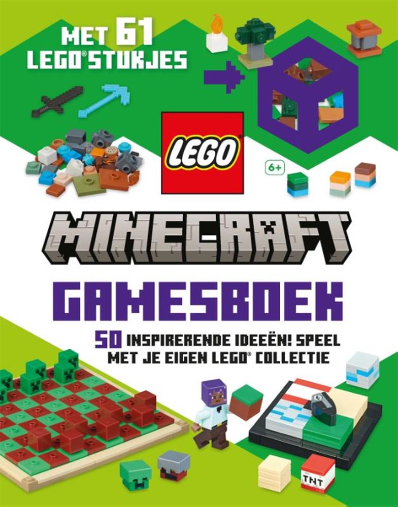 Lego minecraft spellenboek 6+