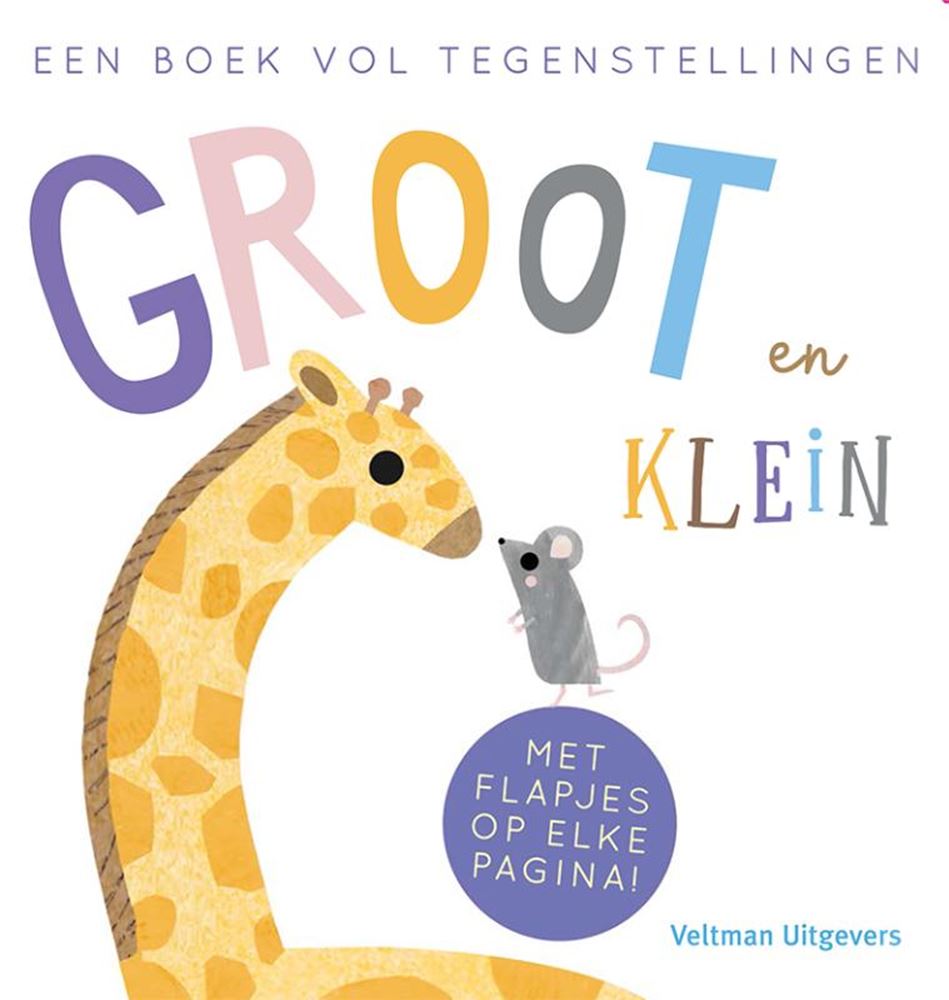 Groot en klein, een boek vol tegenstelli
