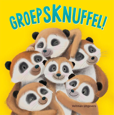 Groepsknuffel! kartonboek. 1+ | 2 stuks