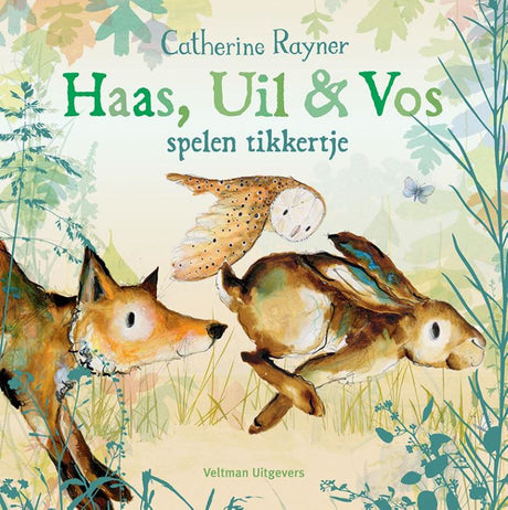 Haas, uil vos spelen tikkertje 3+ | 2 stuks