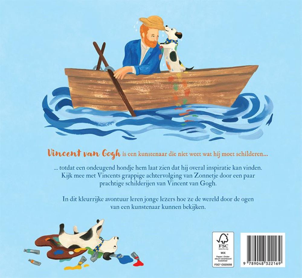 De hond van vincent van gogh 3+ | 2 stuks