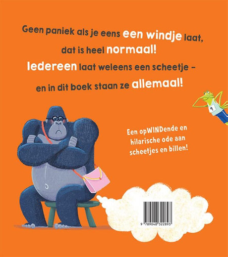 Prentenboek:alle billen laten scheetjes | 2 stuks