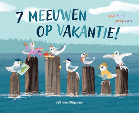 Kartonboek 7 meeuwen op vakantie! 2+