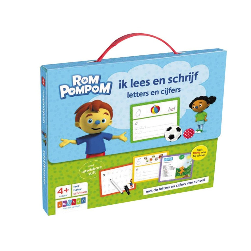 WPG Uitgevers Zwijsen Rom Pompom I read and write suitcase