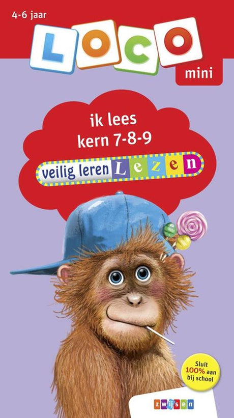 Wpg uitgevers mini loco - veilig leren lezen ik lees kern 7-8-9 (6-7 jaar)