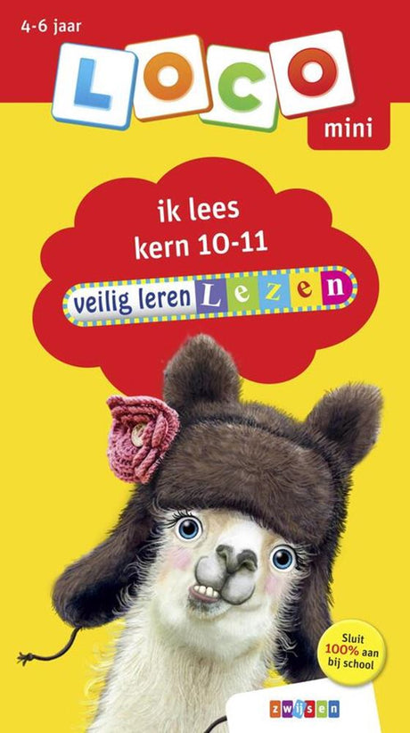 Wpg uitgevers mini loco - veilig leren lezen ik lees kern 10-11 (6-7 jaar)