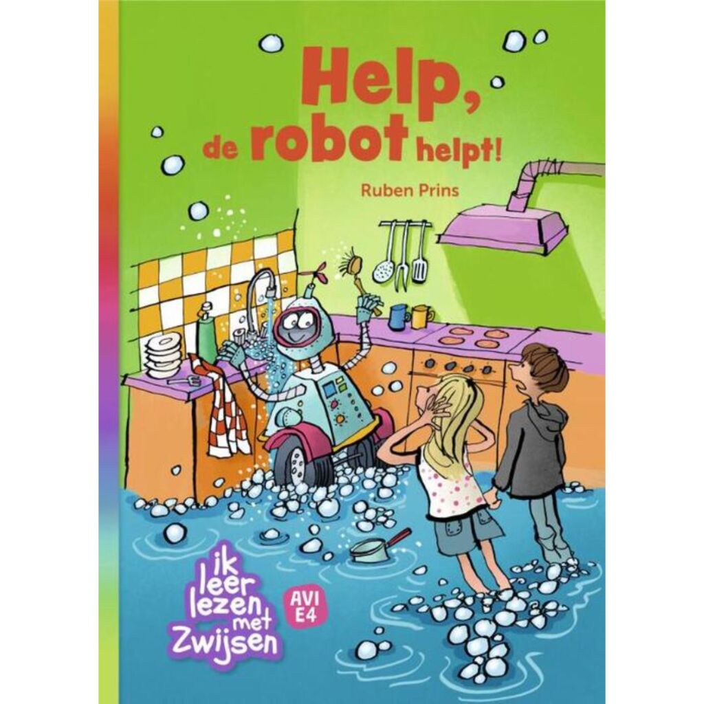 WPG Uitgevers Zwijsen Book AVI M4 De Robot helps!