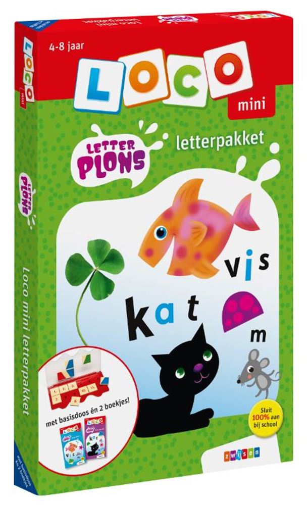 Loco mini letterplons letterpakket 4+