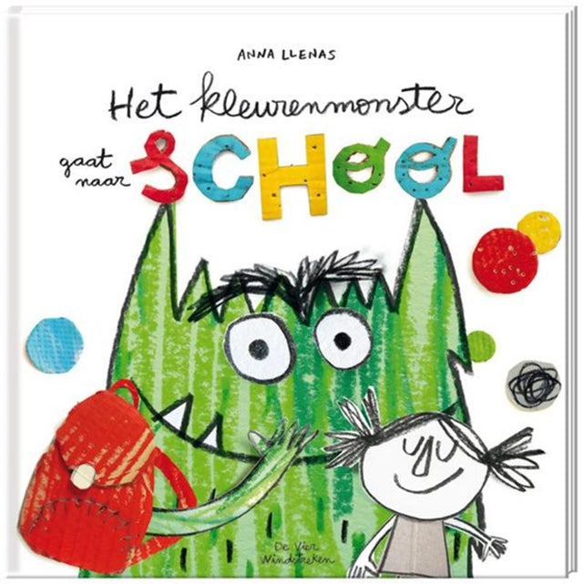 Het kleurenmonster gaat naar school. 4+ | 2 stuks
