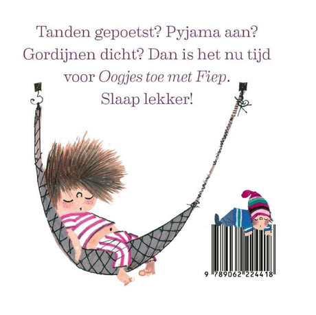 Kartonboekje: oogjes toe met fiep. 2+ | 2 stuks