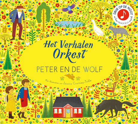 Geluidenboek peter en de wolf. 4+