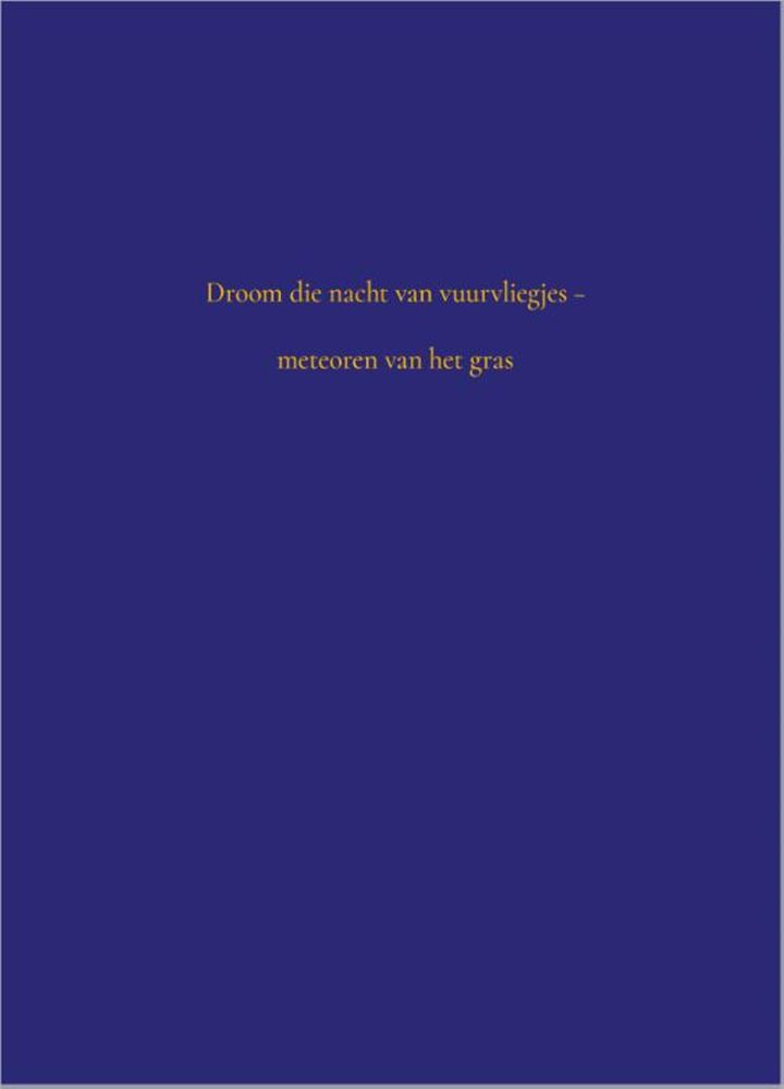 Vuurvliegjes. cadeauboek. -