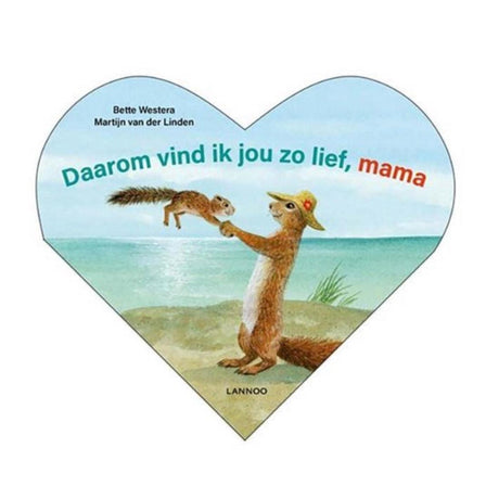 Kartonboek daarom vind ik je lief mama