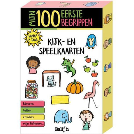 Standaard uitgeverij mijn 100 eerste begrippen. 1+ | 3 stuks