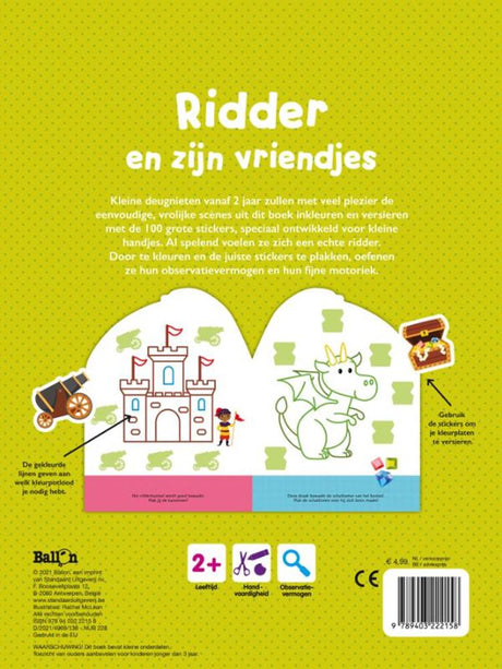 Standaard uitgeverij ridder en zijn vriendjes. 2+