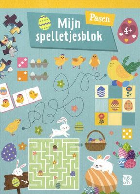 Mijn spelletjesblok pasen 4+ | 3 stuks