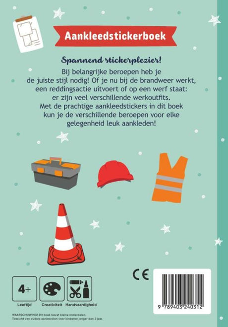 Stickerboemini fashionistas: beroepen 4+