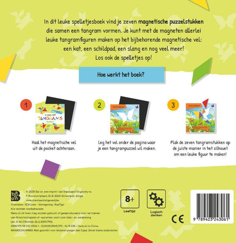 Standaard uitgeverij ik speel met tangrams: huisdieren 8+