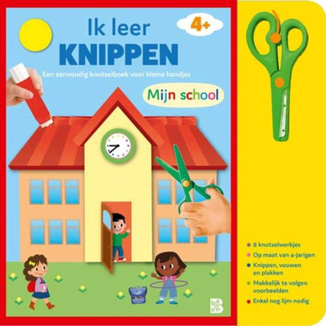 Ik leer knippen: mijn school 4+ | 3 stuks