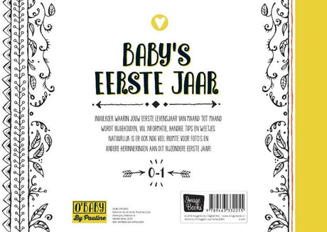 Pauline oud o'baby. baby's eerste jaar