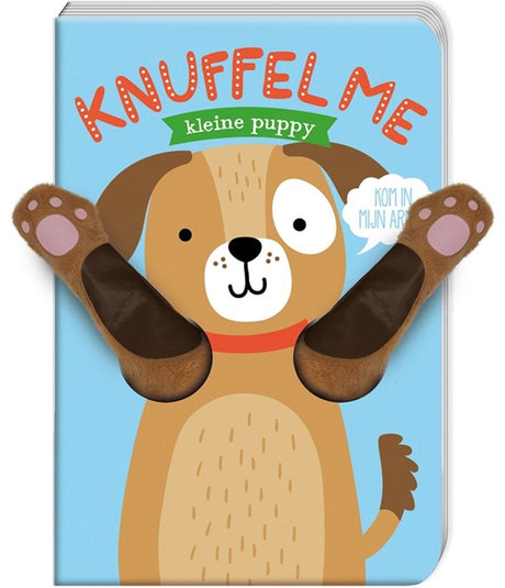 Knuffel me kleine puppy (karton)